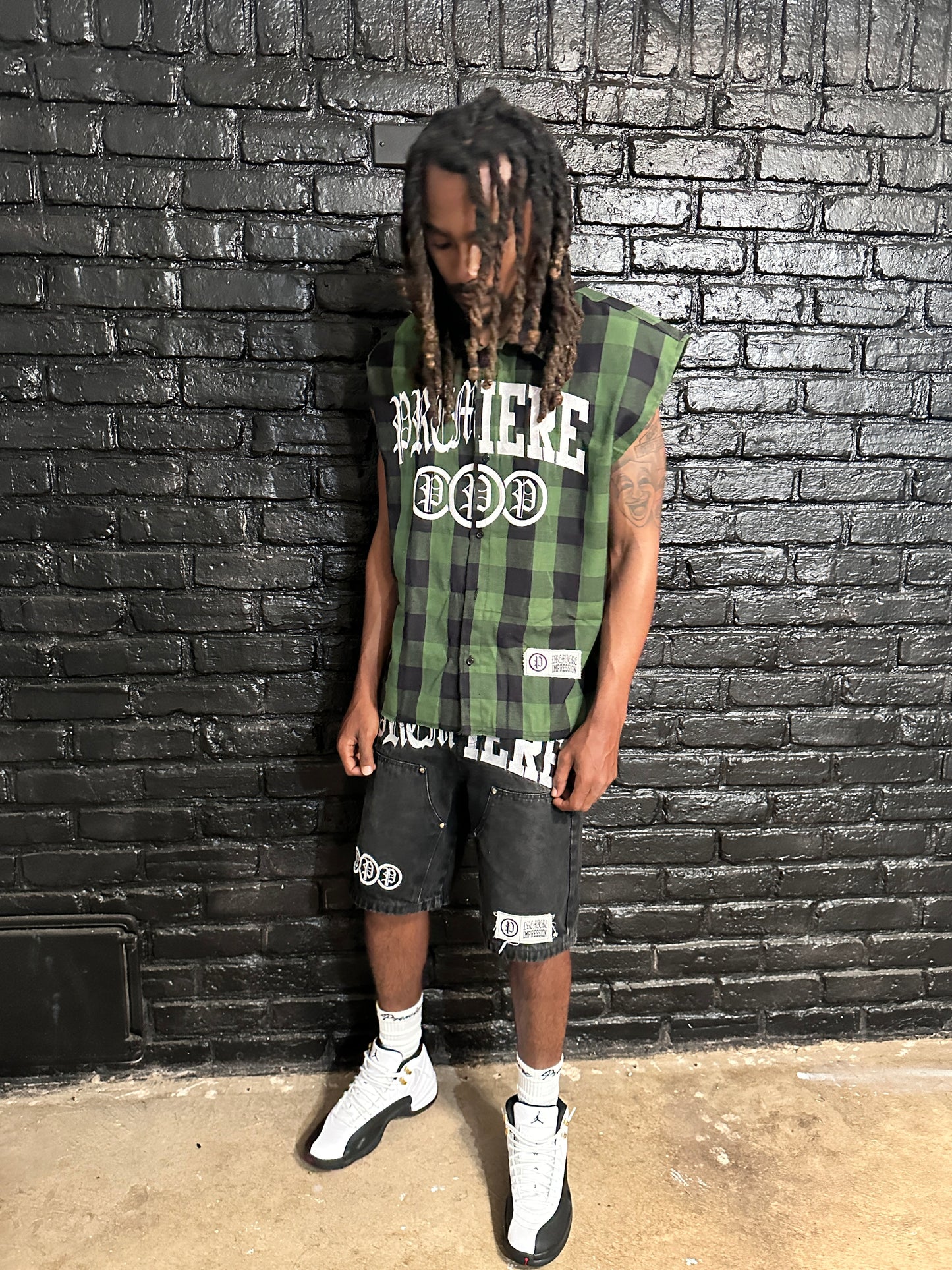 Green flannel