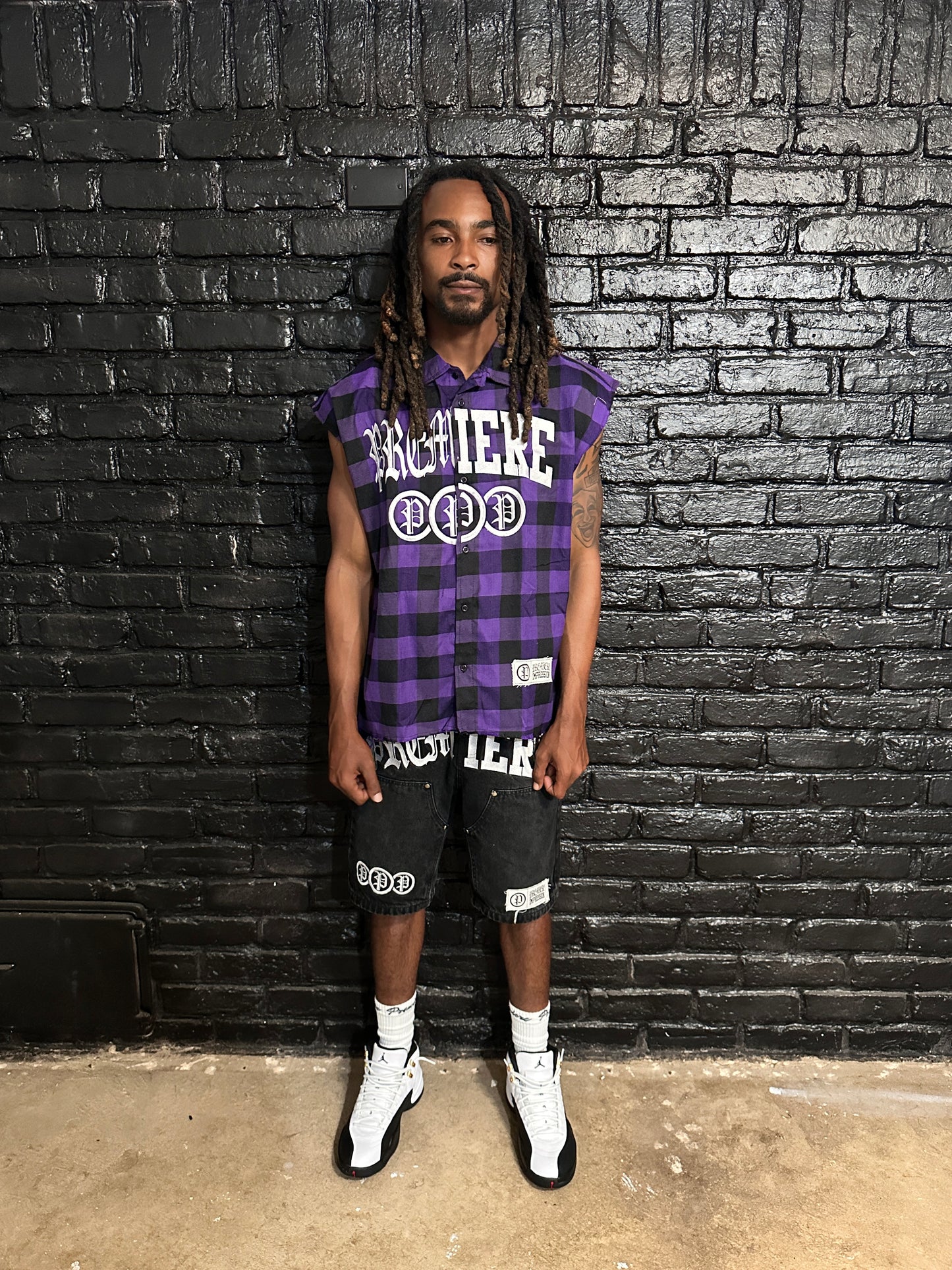 Purple flannel