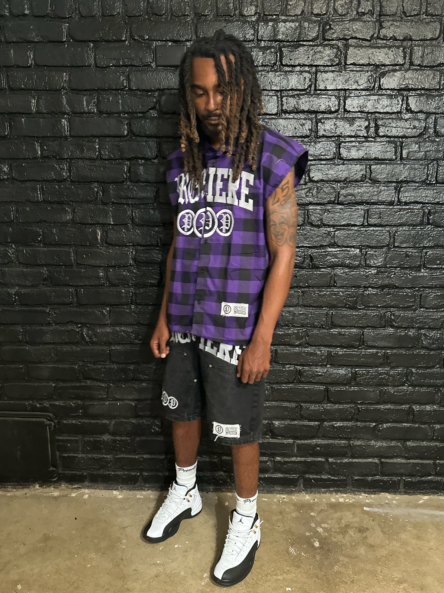 Purple flannel